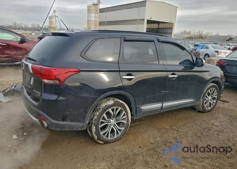 2016 Mitsubishi Outlander Se z USA, uszkodzony, nr VIN JA4AD3A39GZ002753